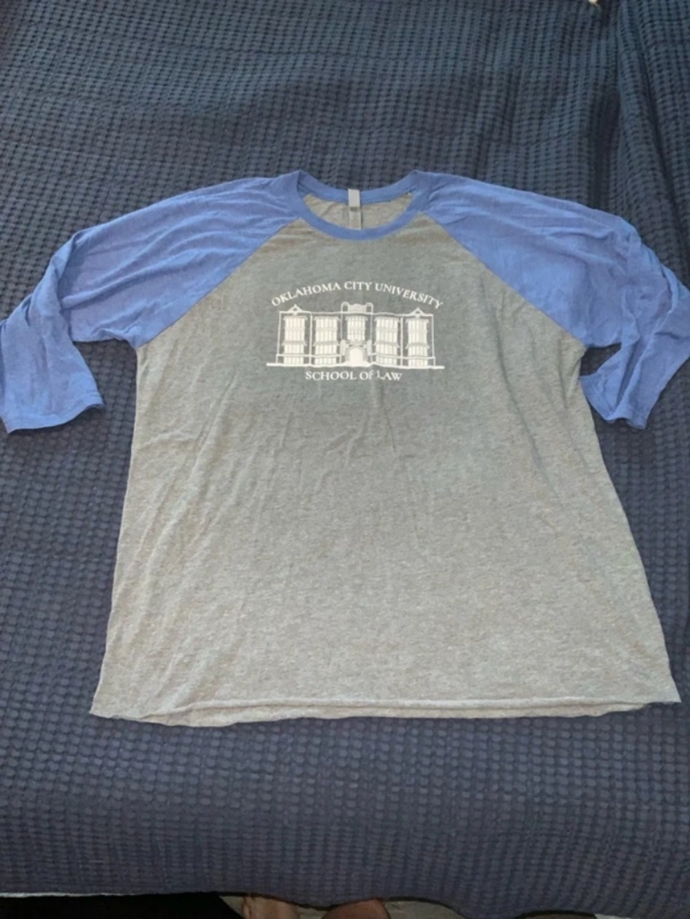 OCU law raglan tee xxl